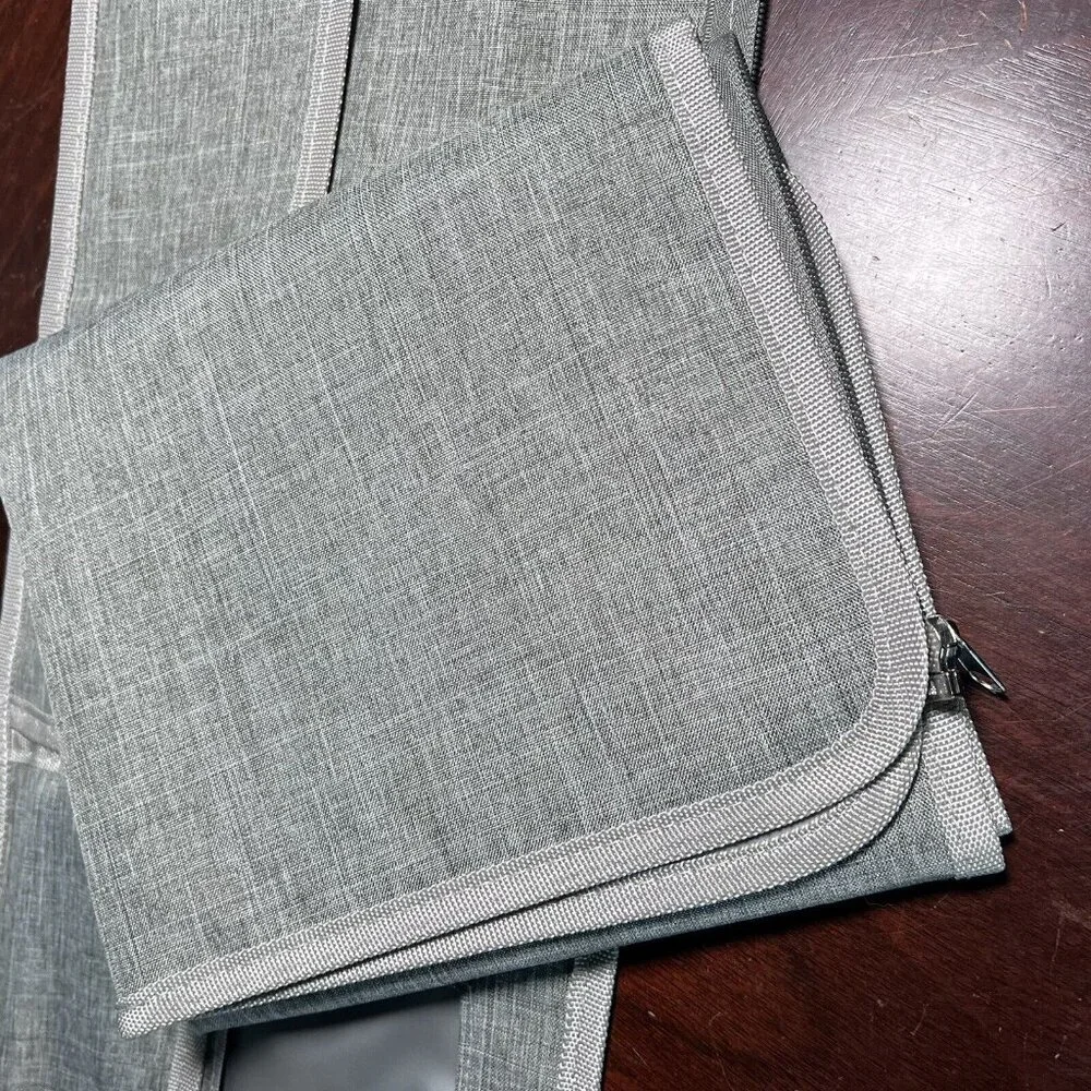 Babalou Baby Portable Changing Pad Compact Travel Multiple Pockets with Strap